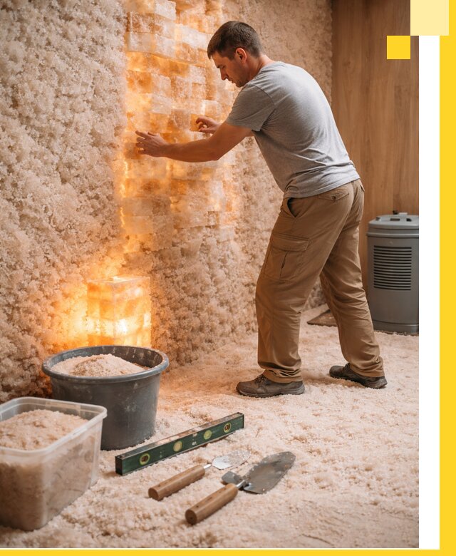 Проектирование и монтаж соляных комнат в Сарапуле под ключ